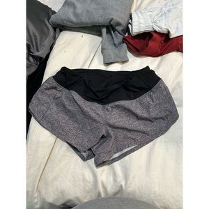 Lululemon Grey Speed Up Shorts